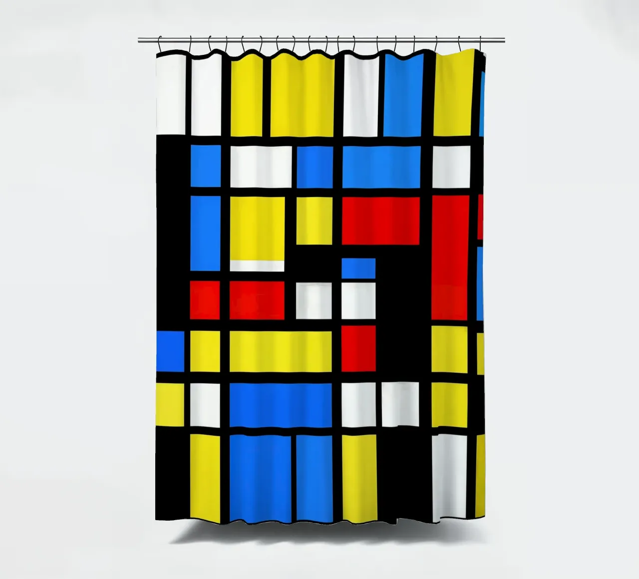 Mondrian Style Pattern tenda da doccia da Autofocus