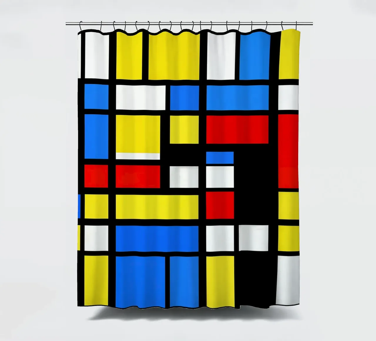Mondrian Style Pattern tenda da doccia da Autofocus