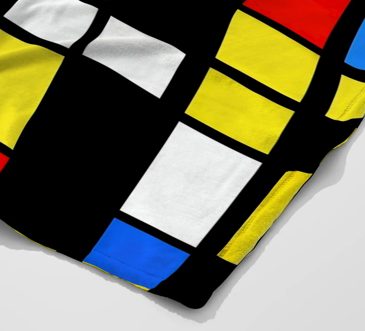 Mondrian Style Pattern coperta in pile da Autofocus