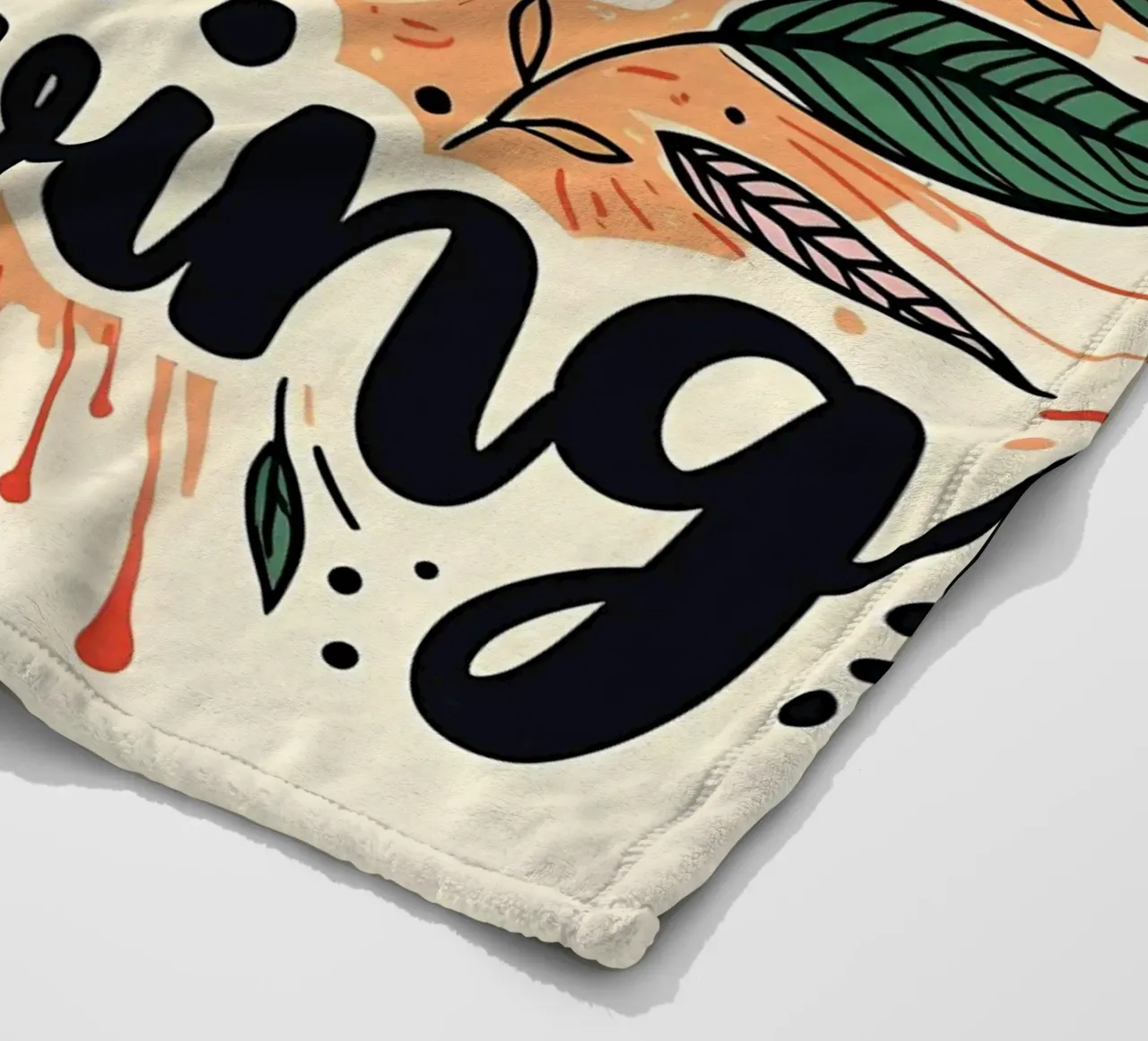 Continuare ad andare avanti, continuare a crescere coperta in pile da inspirational quote