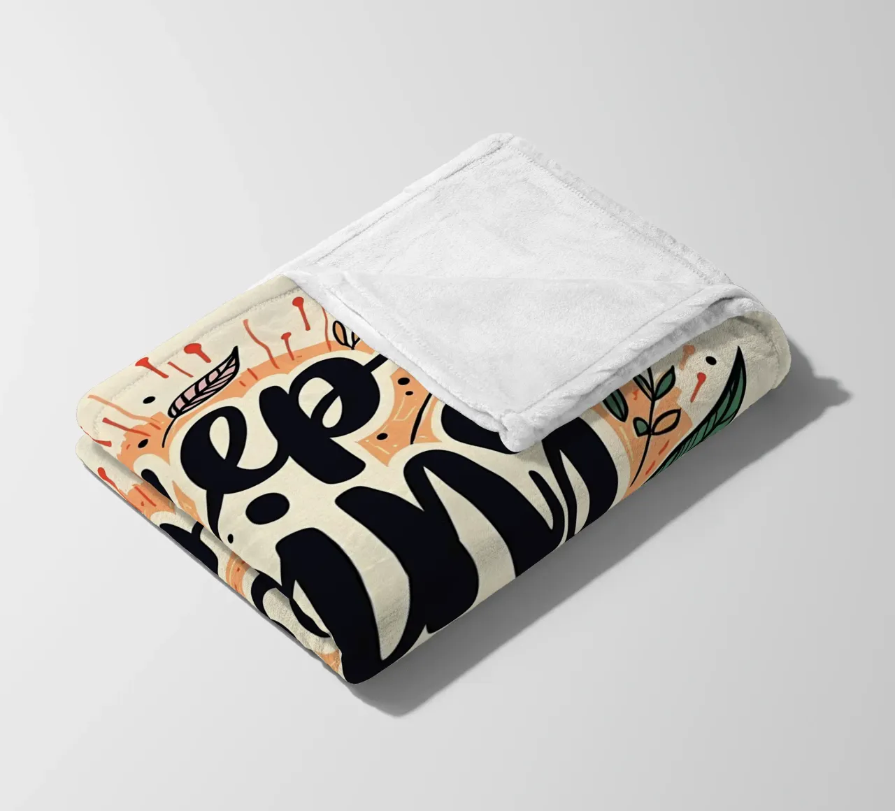 Continuare ad andare avanti, continuare a crescere coperta in pile da inspirational quote