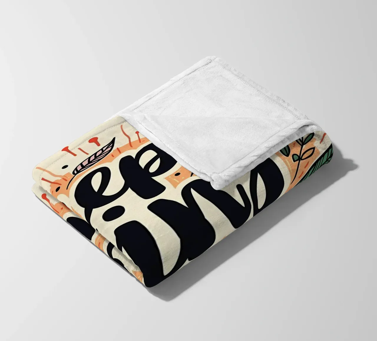 Continuare ad andare avanti, continuare a crescere coperta in pile da inspirational quote