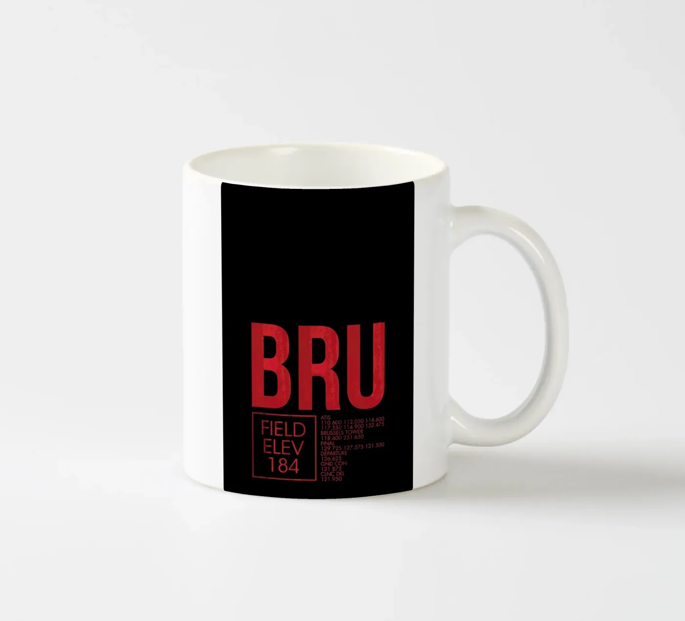 BRU Brussel ceramic mug by 08left