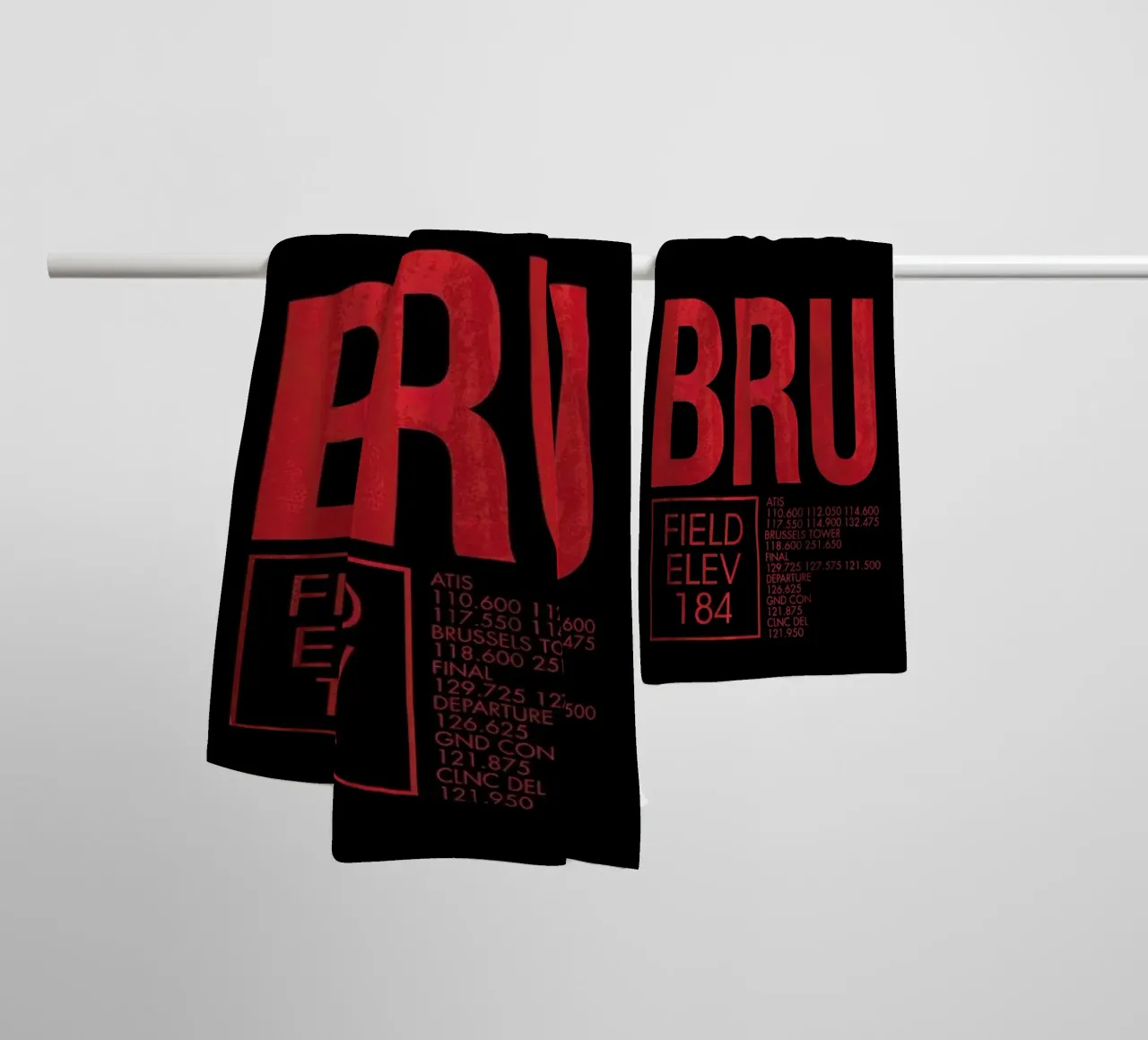 BRU Brussel asciugamano da bagno da 08left
