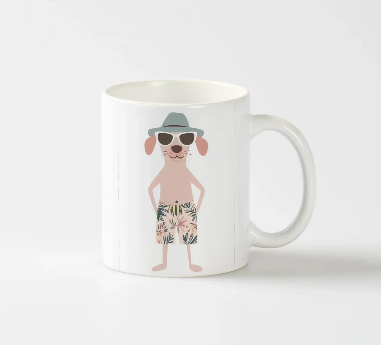 Chien Estival tazza in ceramica da So Cute Land - Affiches et posters