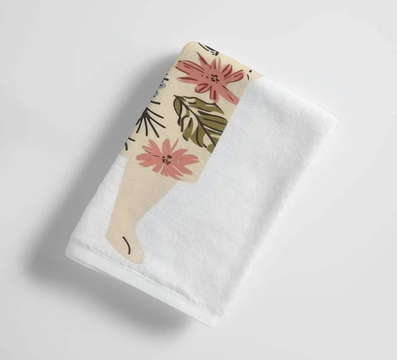 Dalmatian Stylé towel by So Cute Land - Affiches et posters