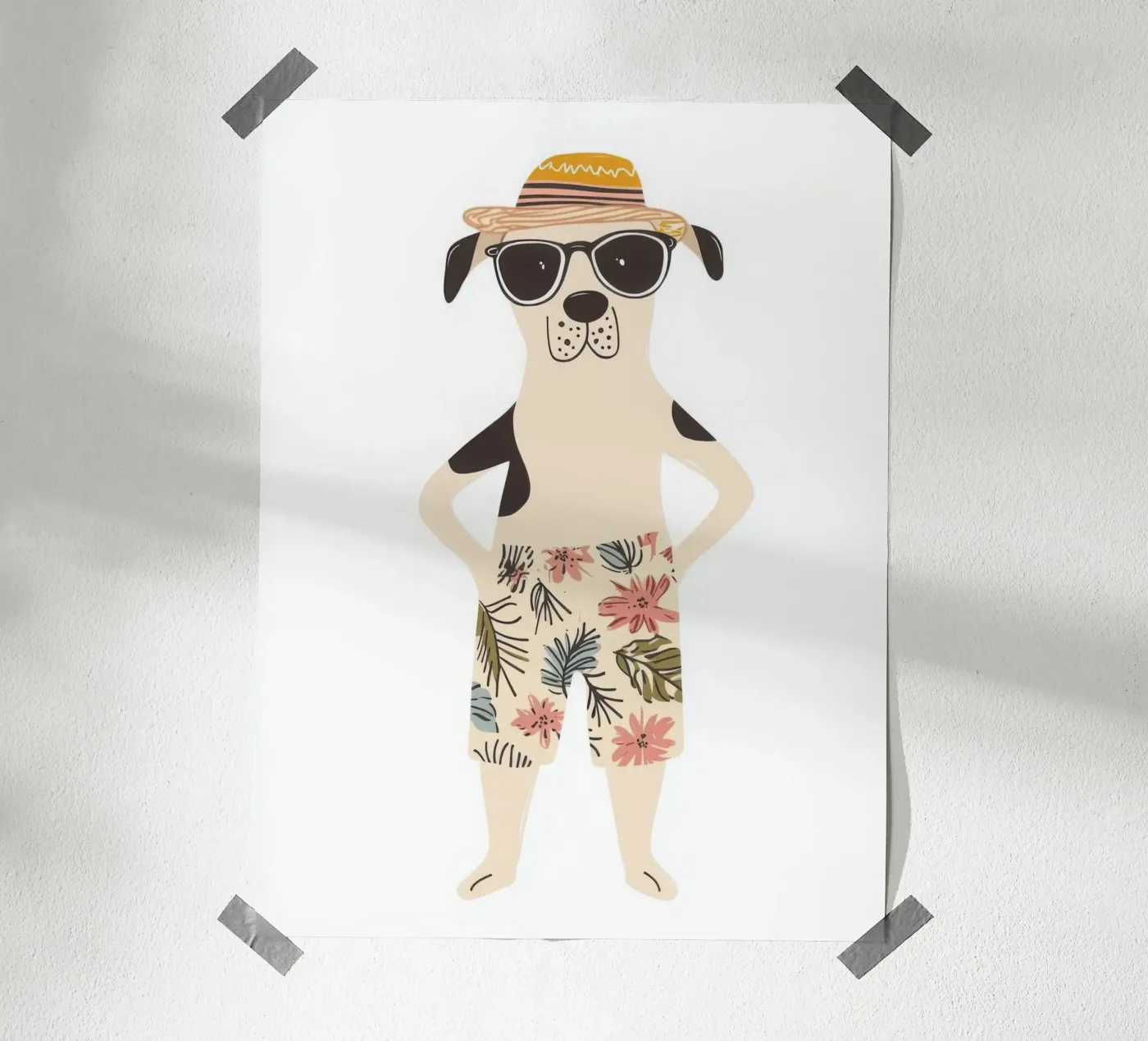 Dalmatian Stylé poster da So Cute Land - Affiches et posters