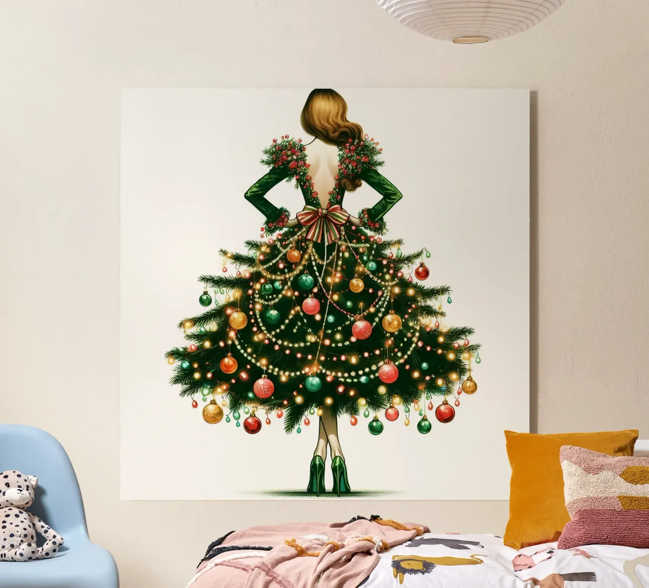 Buon Natale plexiglass da ARTOMATIC