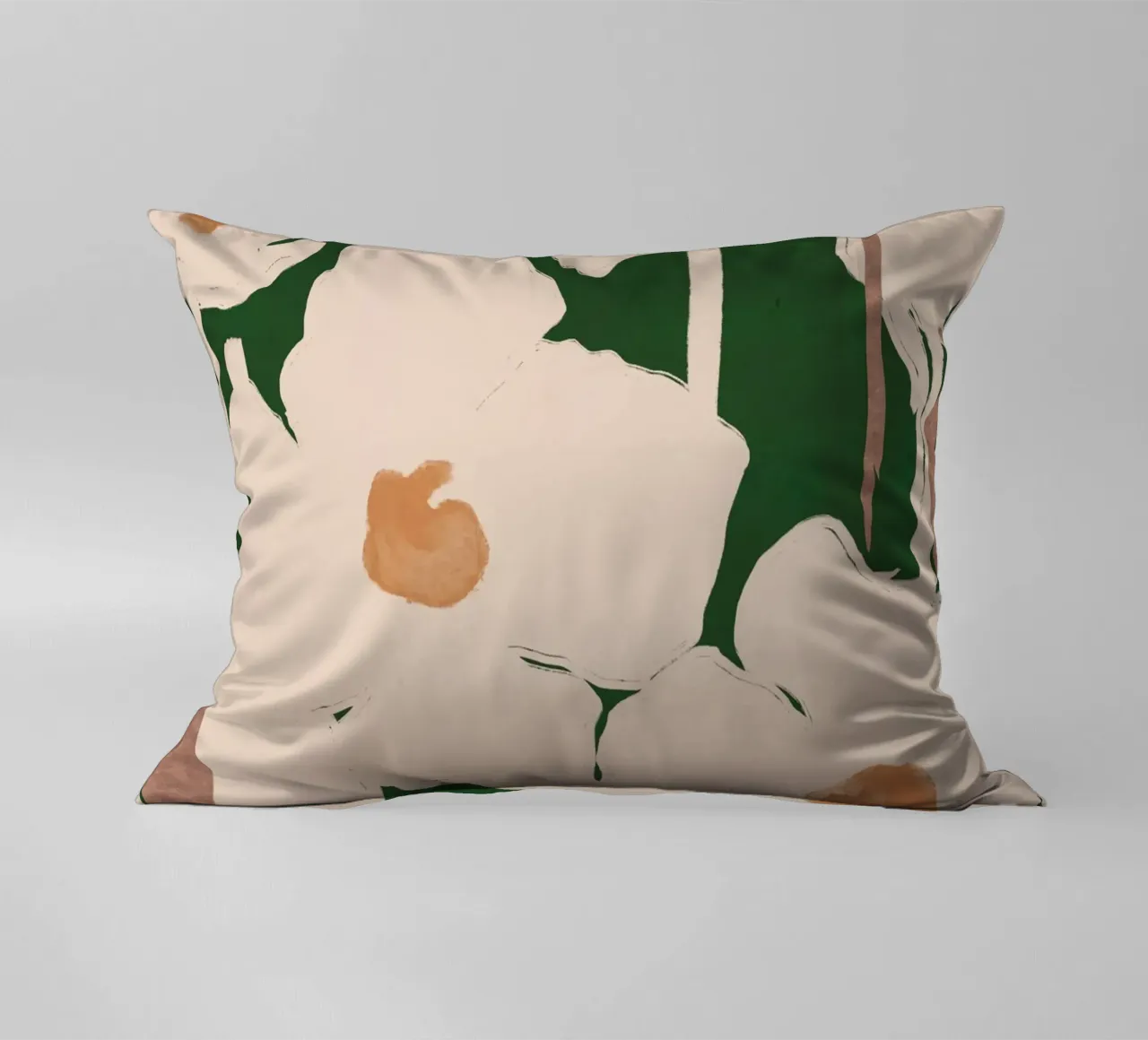 Fiori astratti 9 cuscino da ThingDesign