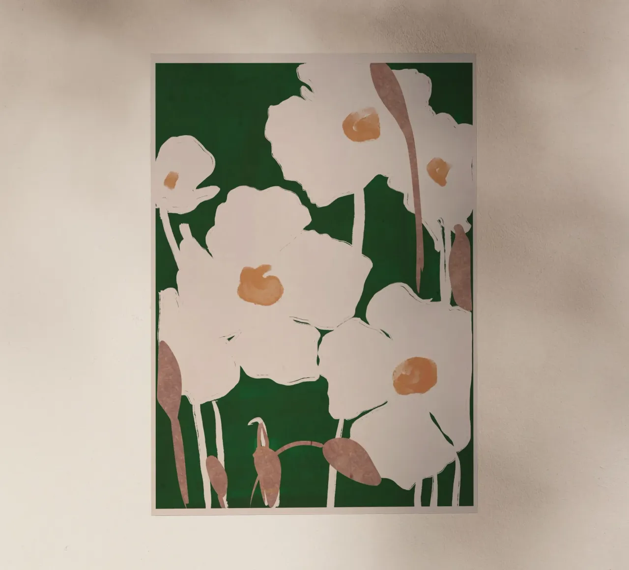 Fiori astratti 9 pellicola backlit da ThingDesign