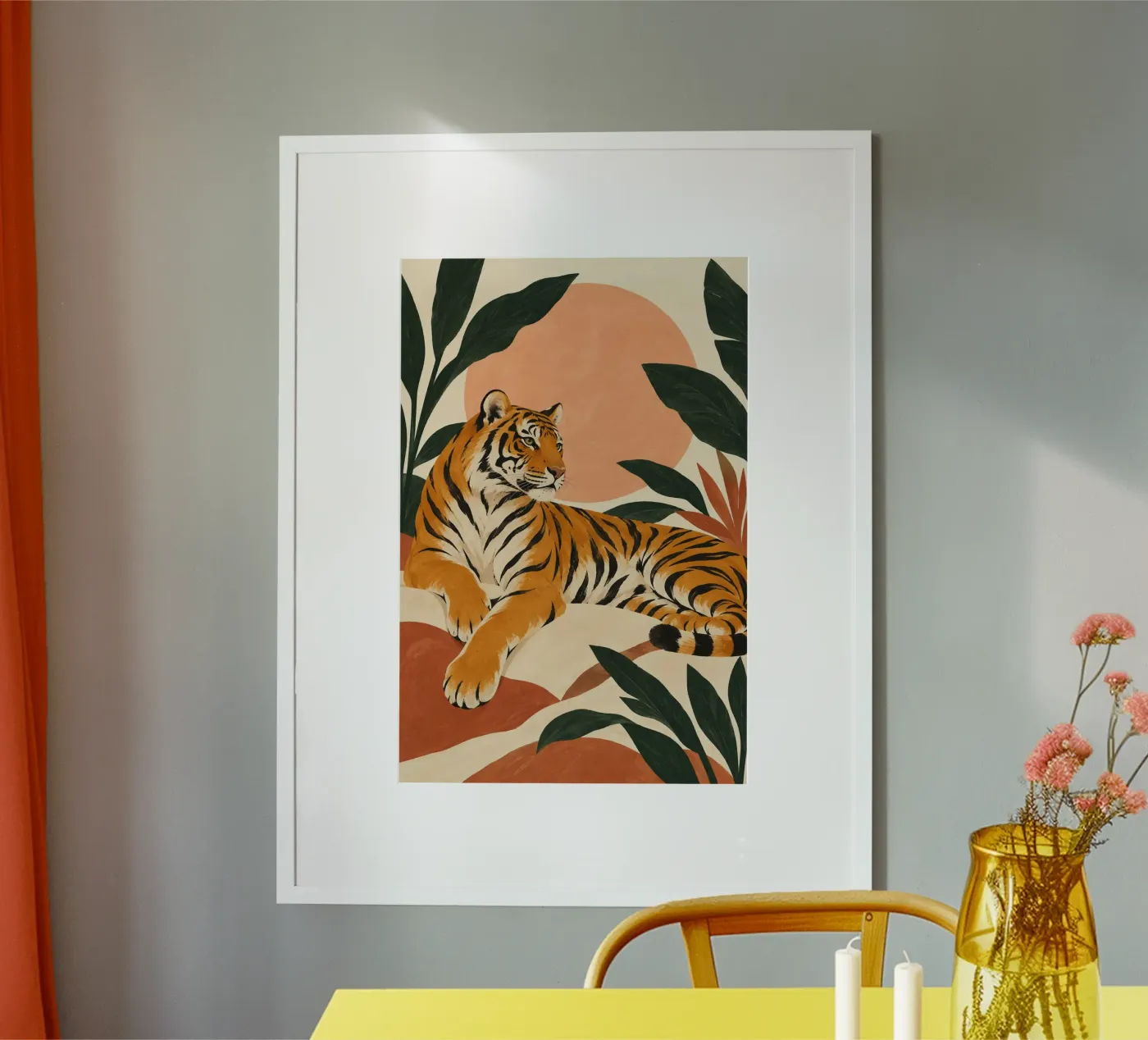 Tiger poster da Linsi