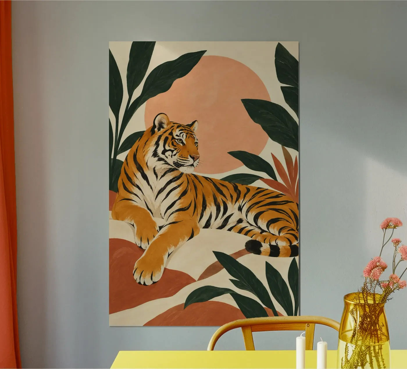 Tiger poster da Linsi
