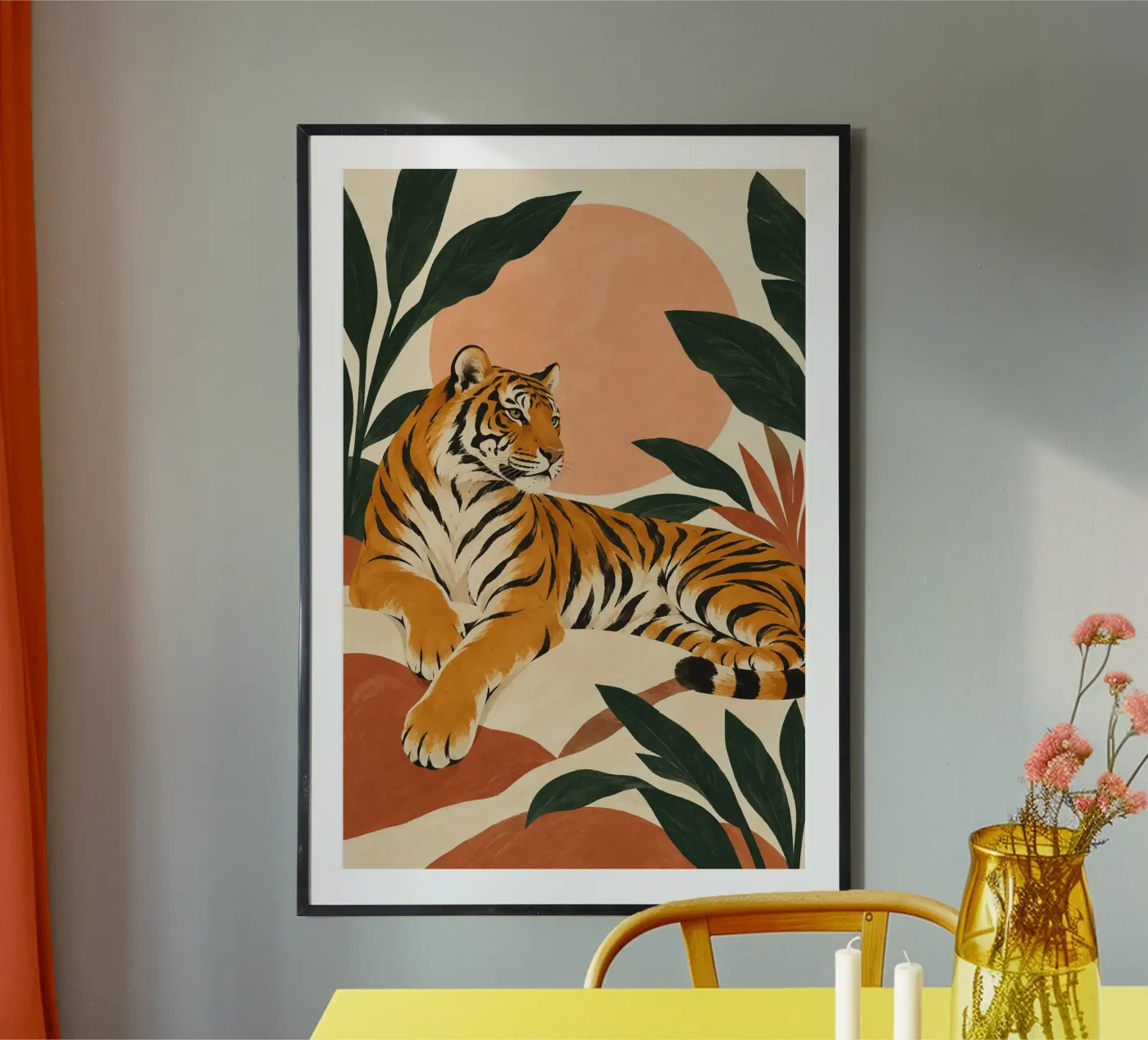 Tiger poster da Linsi