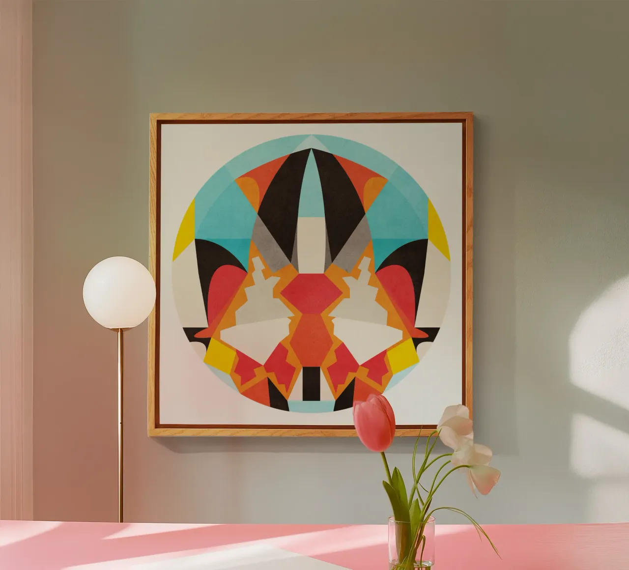 Porta la luce plexiglass da Abstract 888