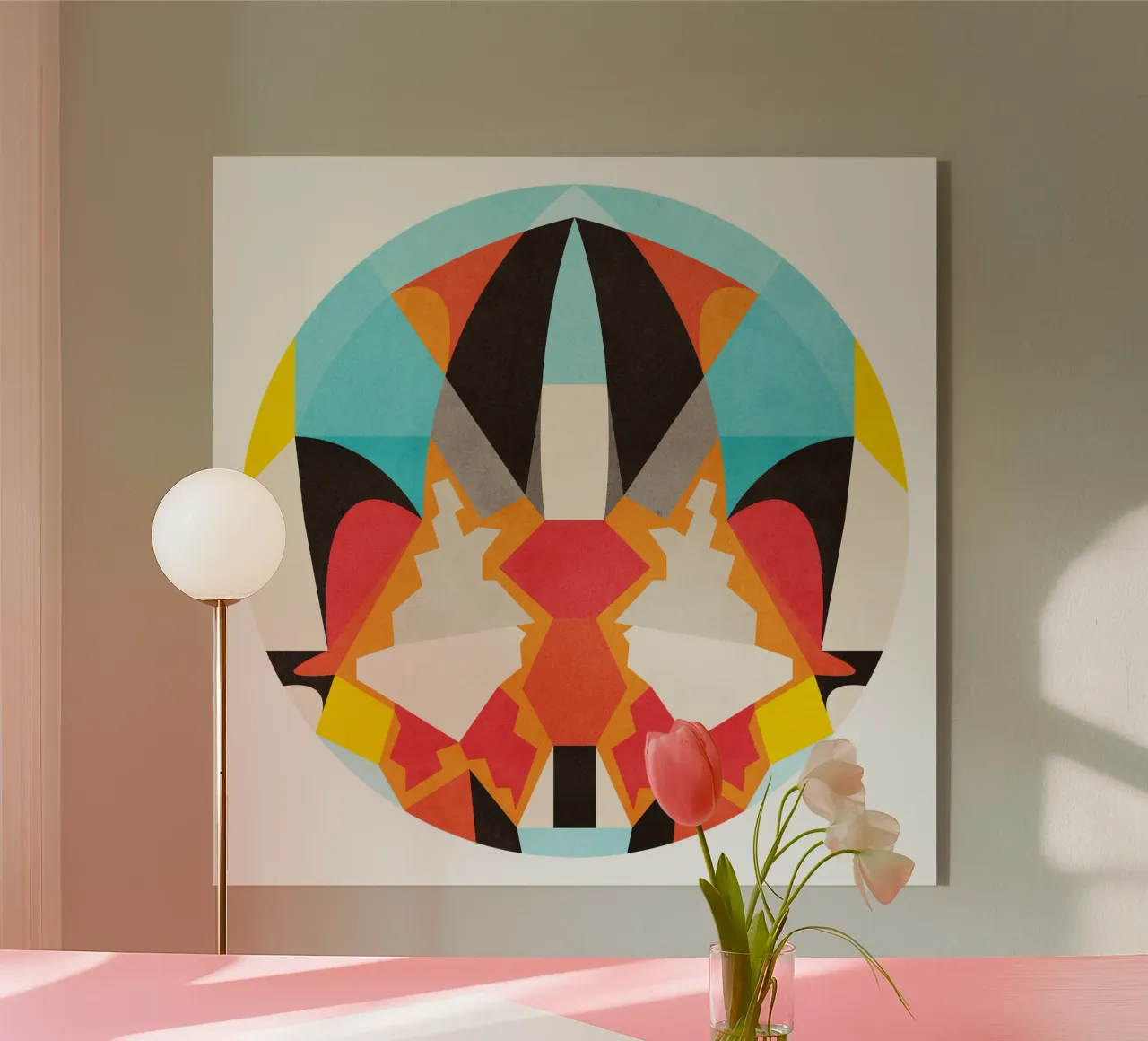 Porta la luce plexiglass da Abstract 888