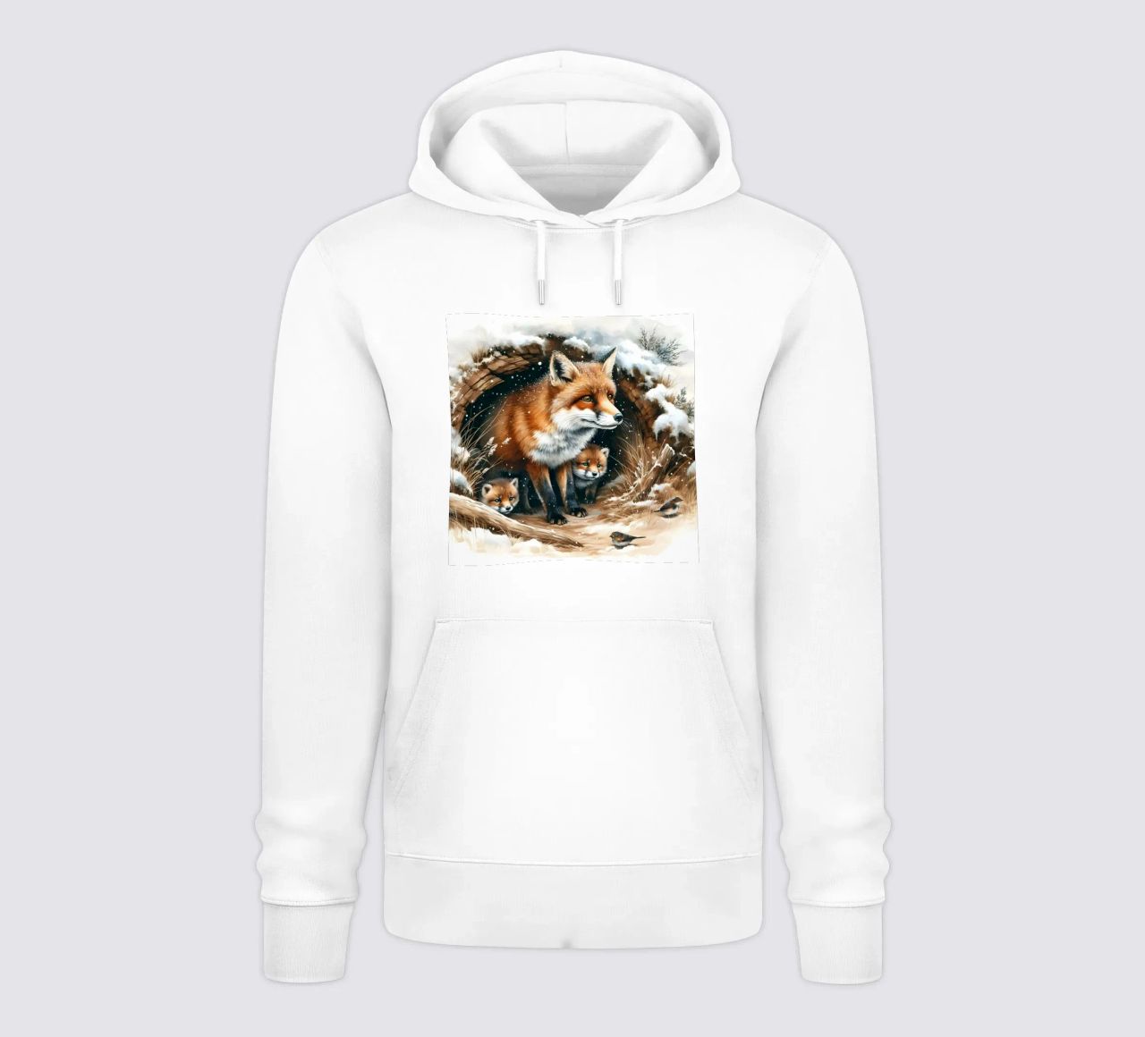 Zorro navideño sudadera con capucha de ARTOMATIC