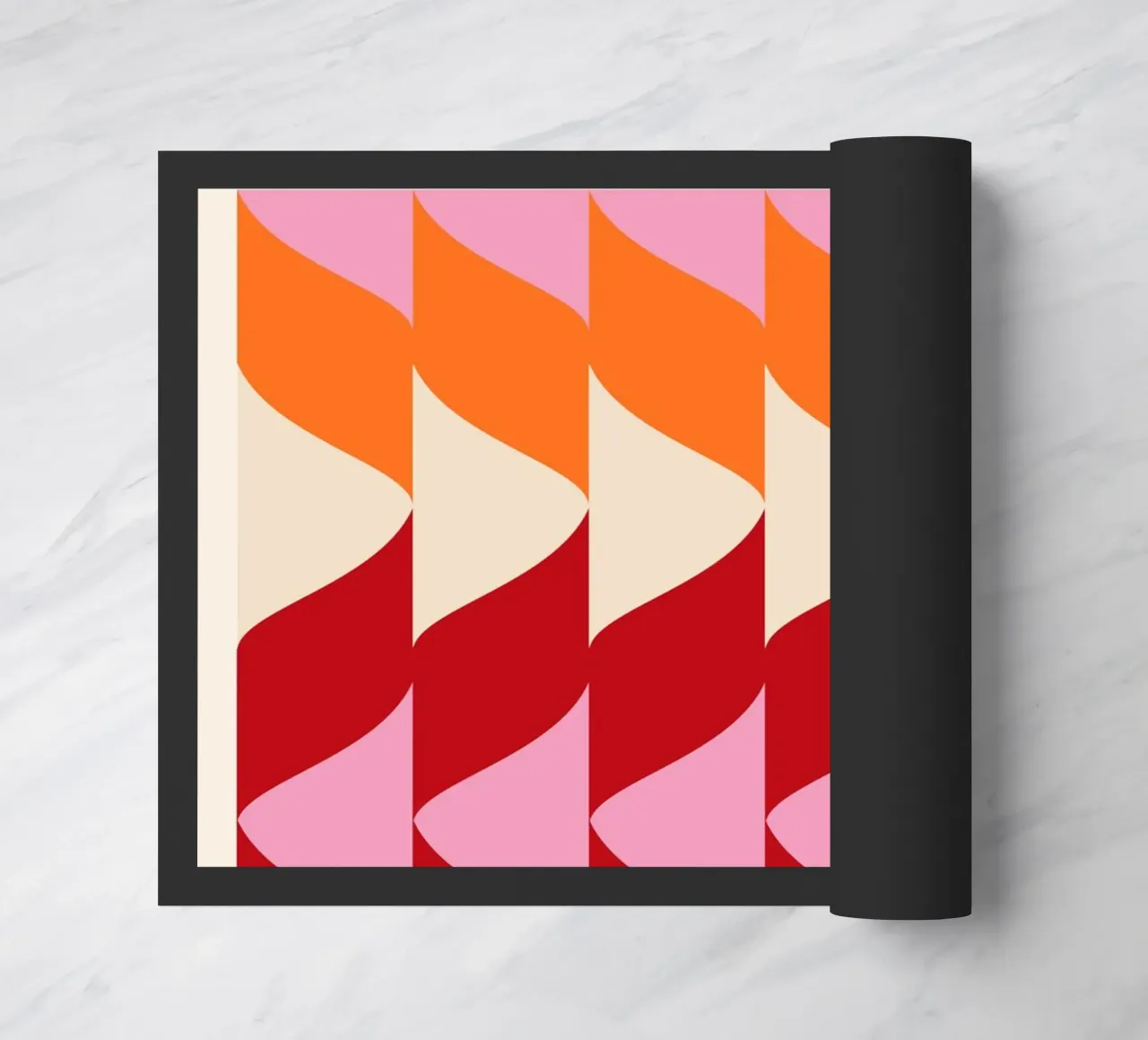 Abstraction 3 doormat by Gaite