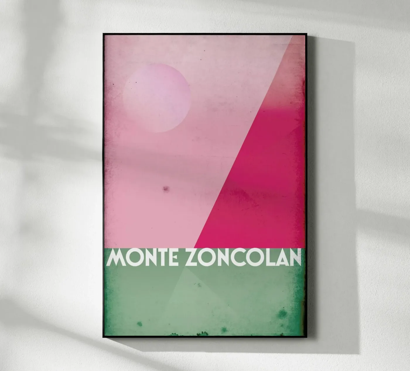 Monte Zoncolan plexiglass da Benjamin Andresen