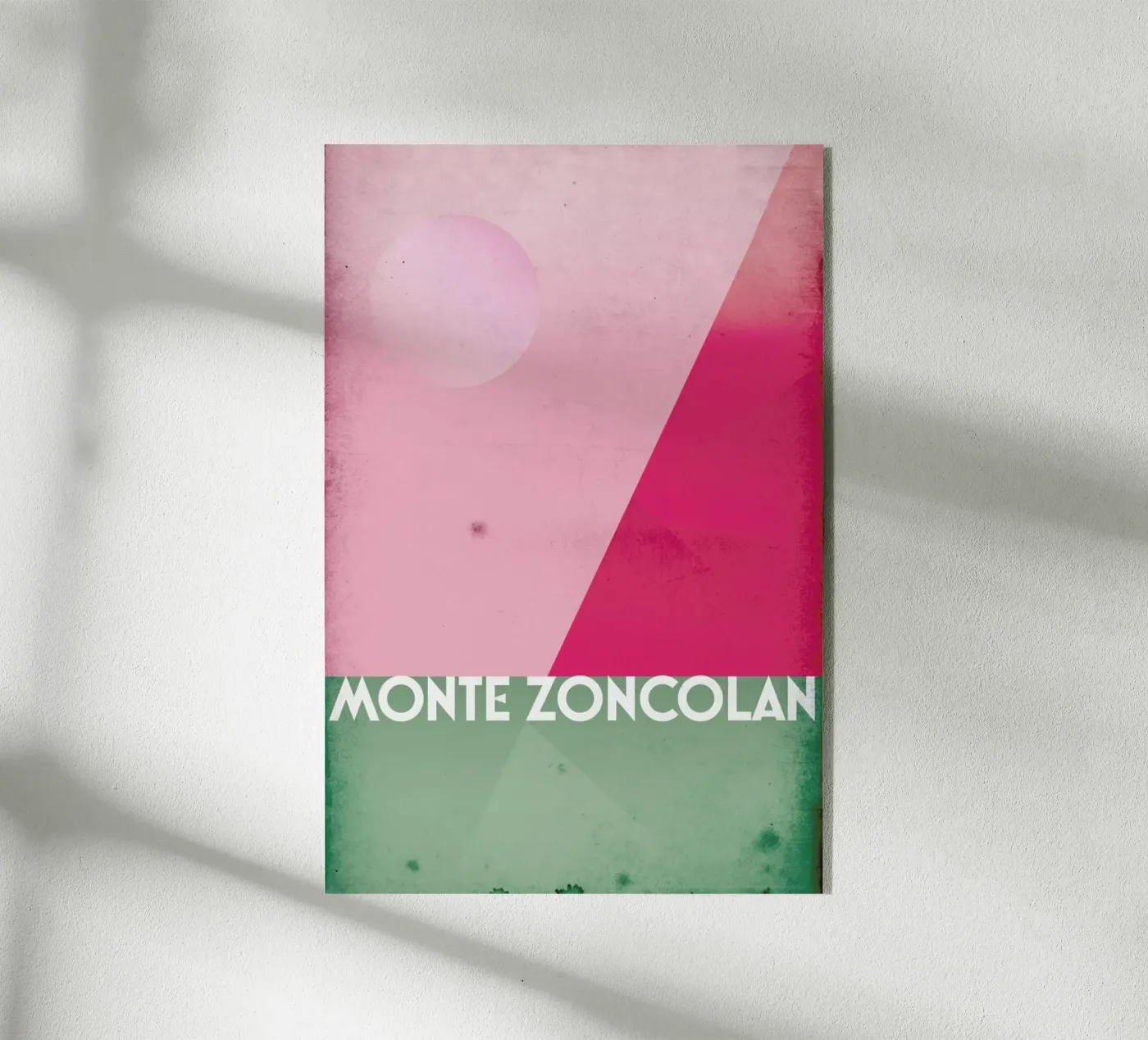 Monte Zoncolan plexiglass da Benjamin Andresen