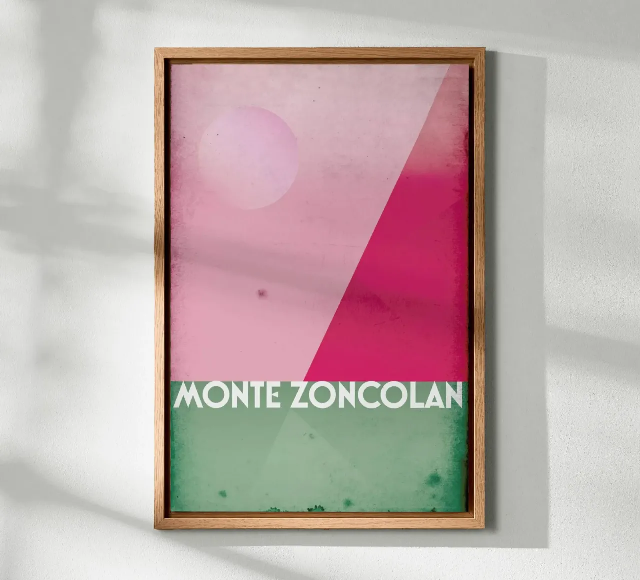 Monte Zoncolan alluminio dibond da Benjamin Andresen