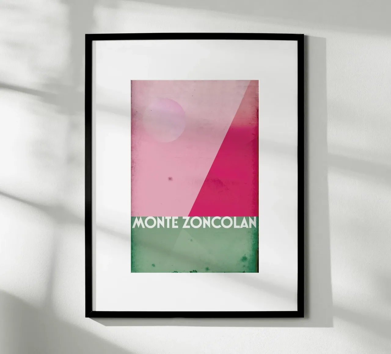 Monte Zoncolan poster da Benjamin Andresen