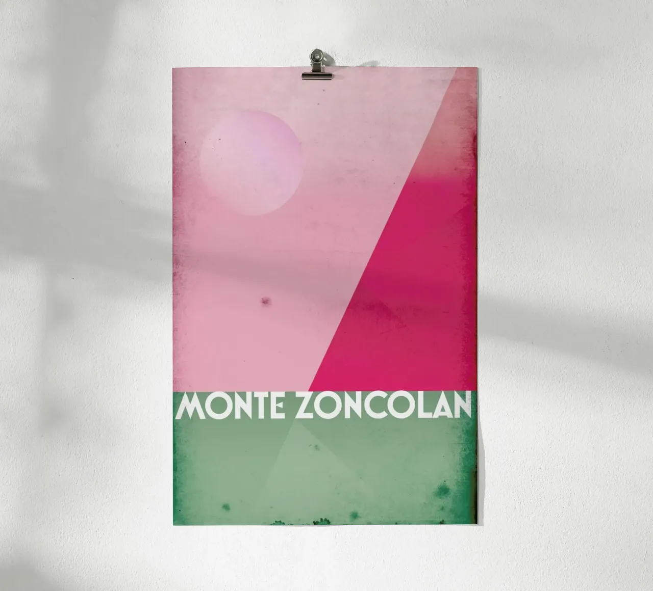 Monte Zoncolan poster da Benjamin Andresen