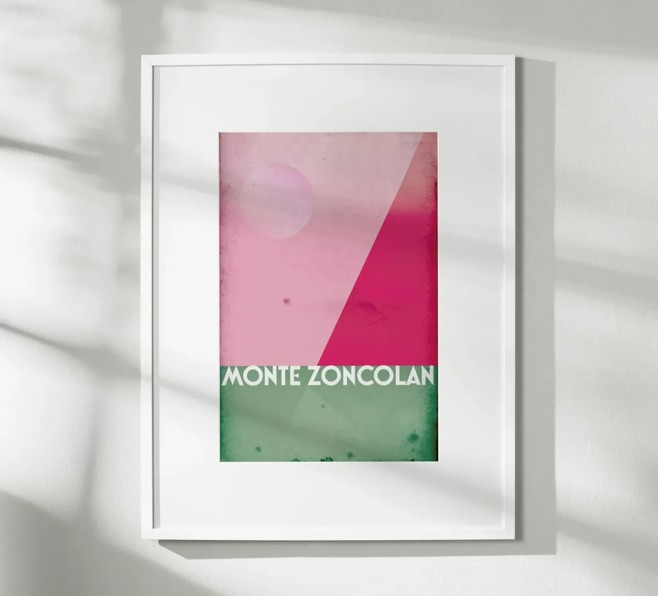 Monte Zoncolan poster da Benjamin Andresen