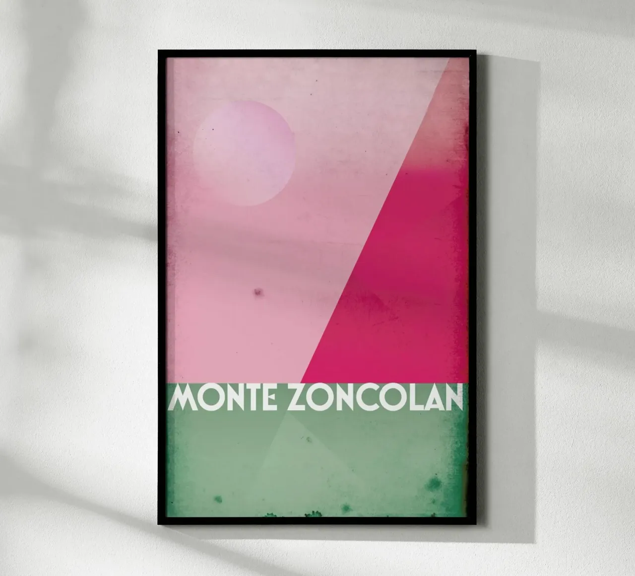 Monte Zoncolan poster da Benjamin Andresen