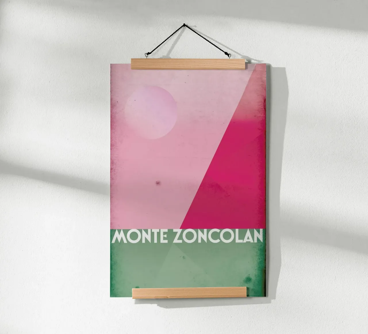 Monte Zoncolan poster da Benjamin Andresen