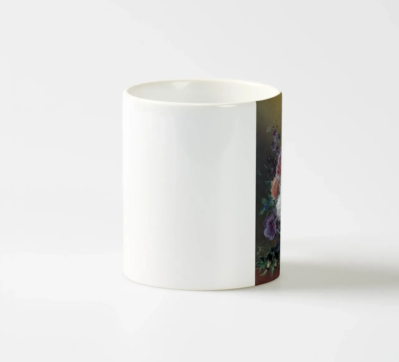 George Jacobus Johannes van Os - Natura morta con fiori tazza in ceramica da William Store