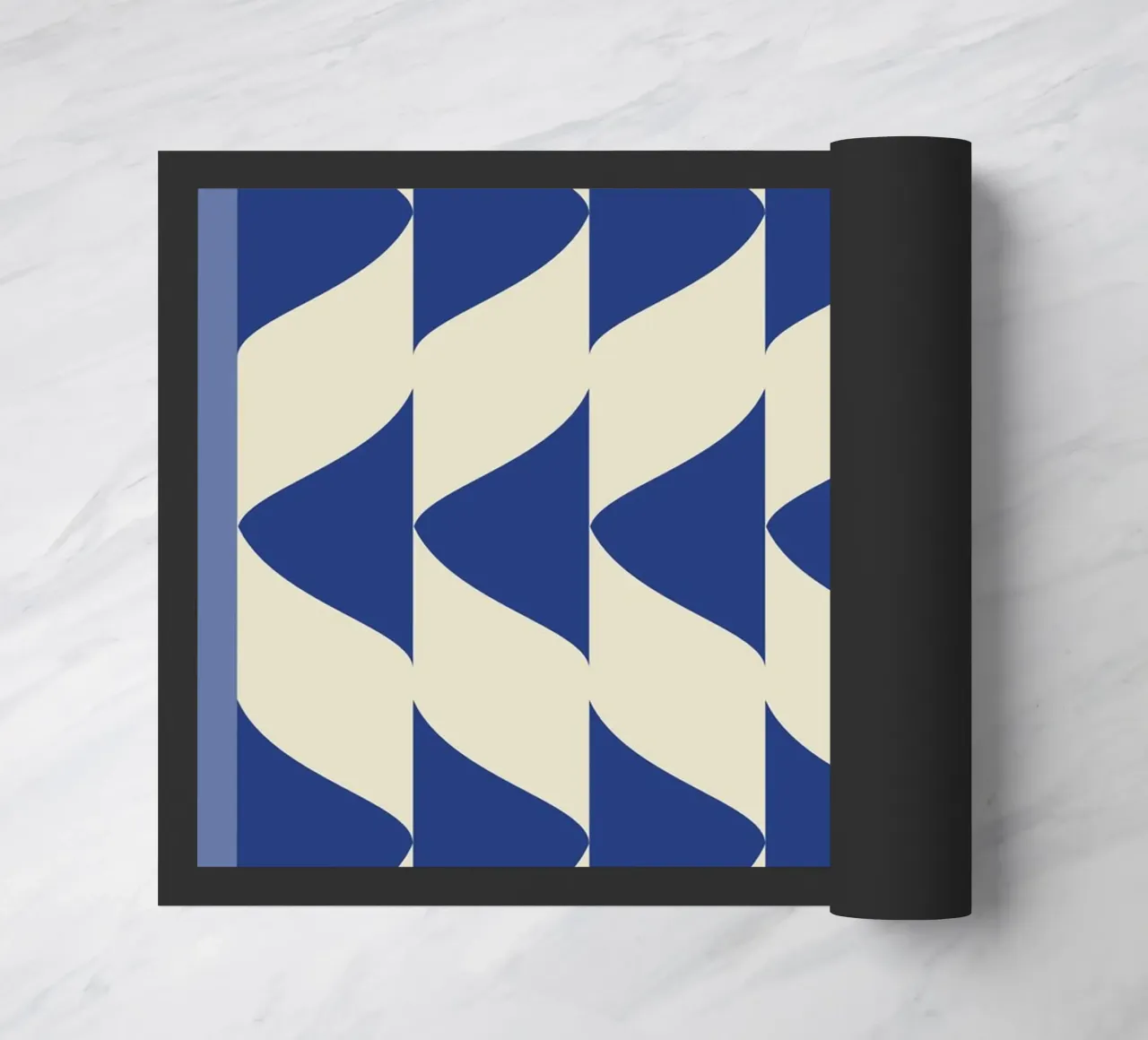Abstractie deurmat van Gaite