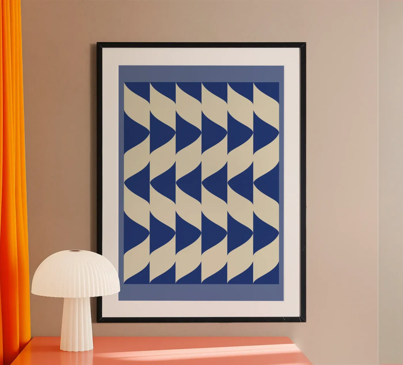 Abstractie poster van Gaite