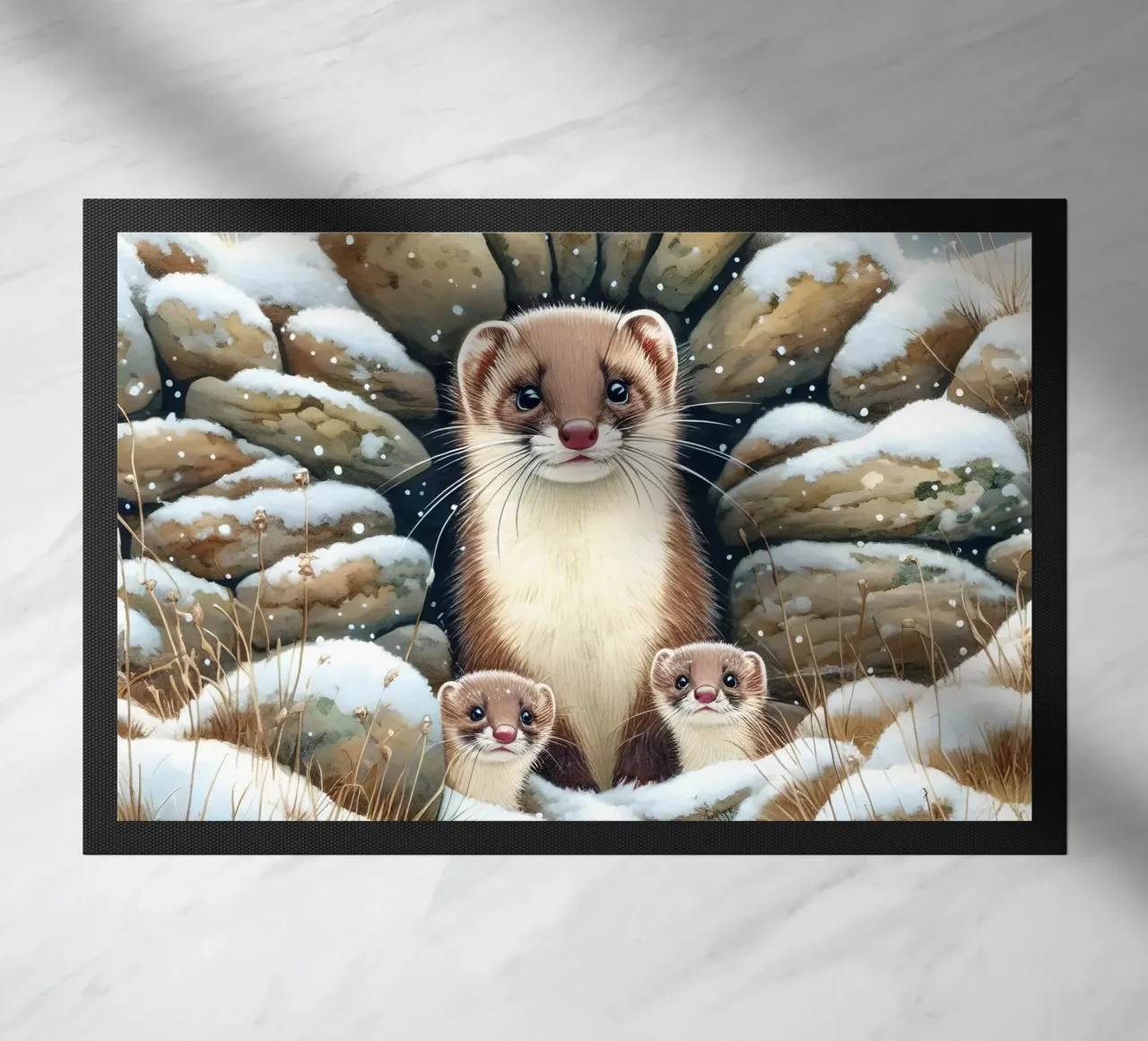 Sgabelli di Natale zerbino da ARTOMATIC