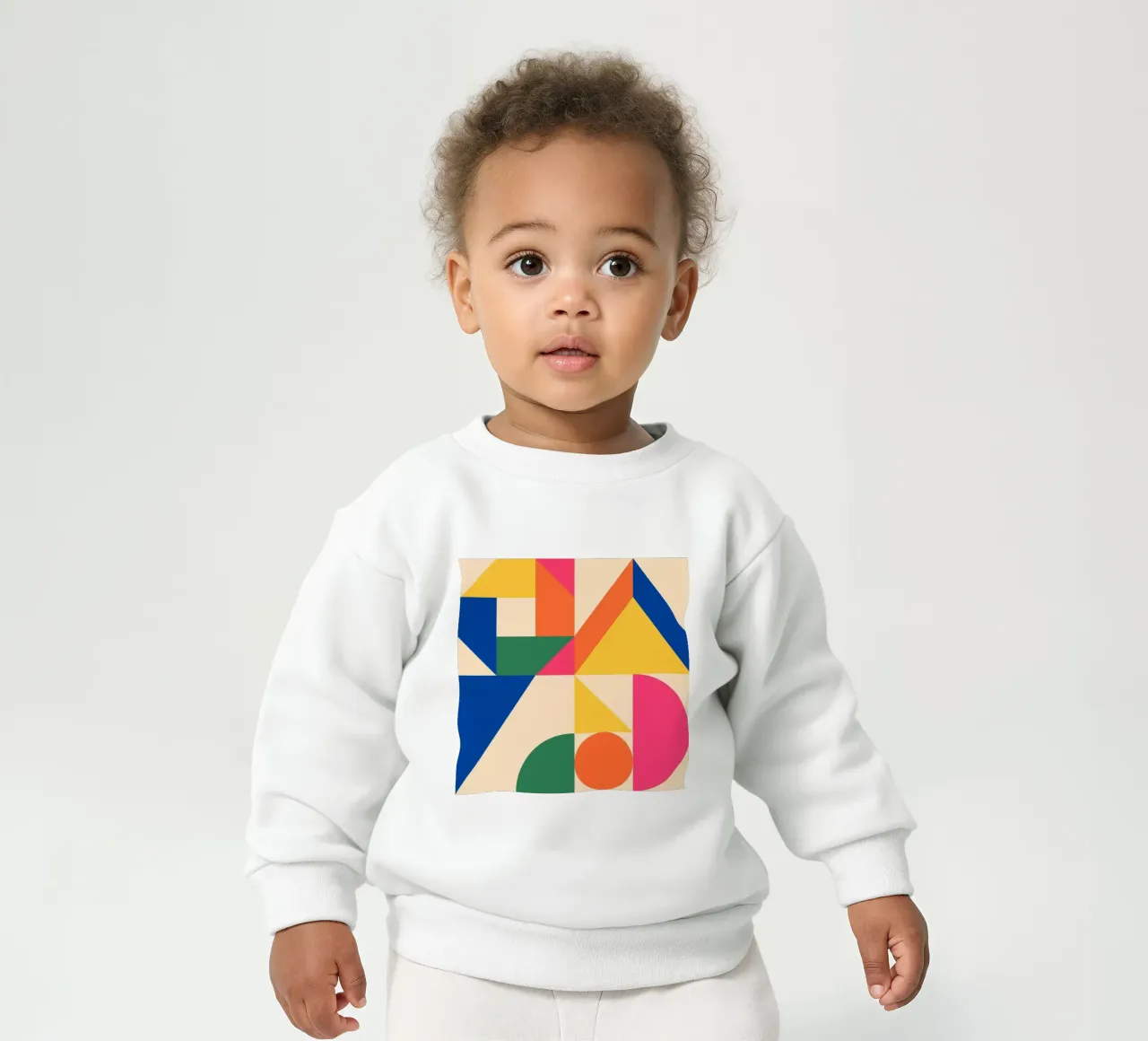 Forme geometriche 225 felpa neonato da Gaite