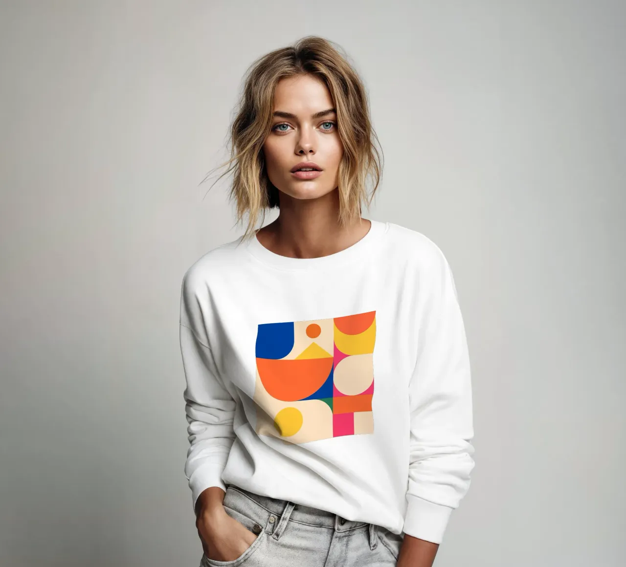 Forme geometriche 226 felpa da Gaite