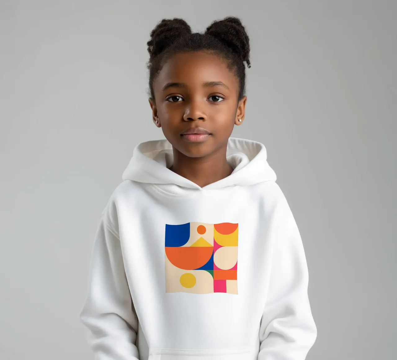 Forme geometriche 226 felpa bambino con cappuccio da Gaite