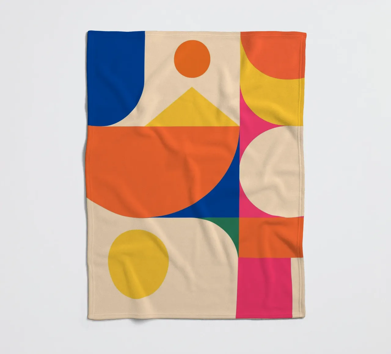 Forme geometriche 226 coperta in pile da Gaite
