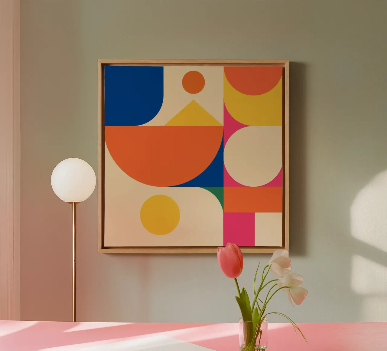 Geometric Shapes 226 canvas by Gaite