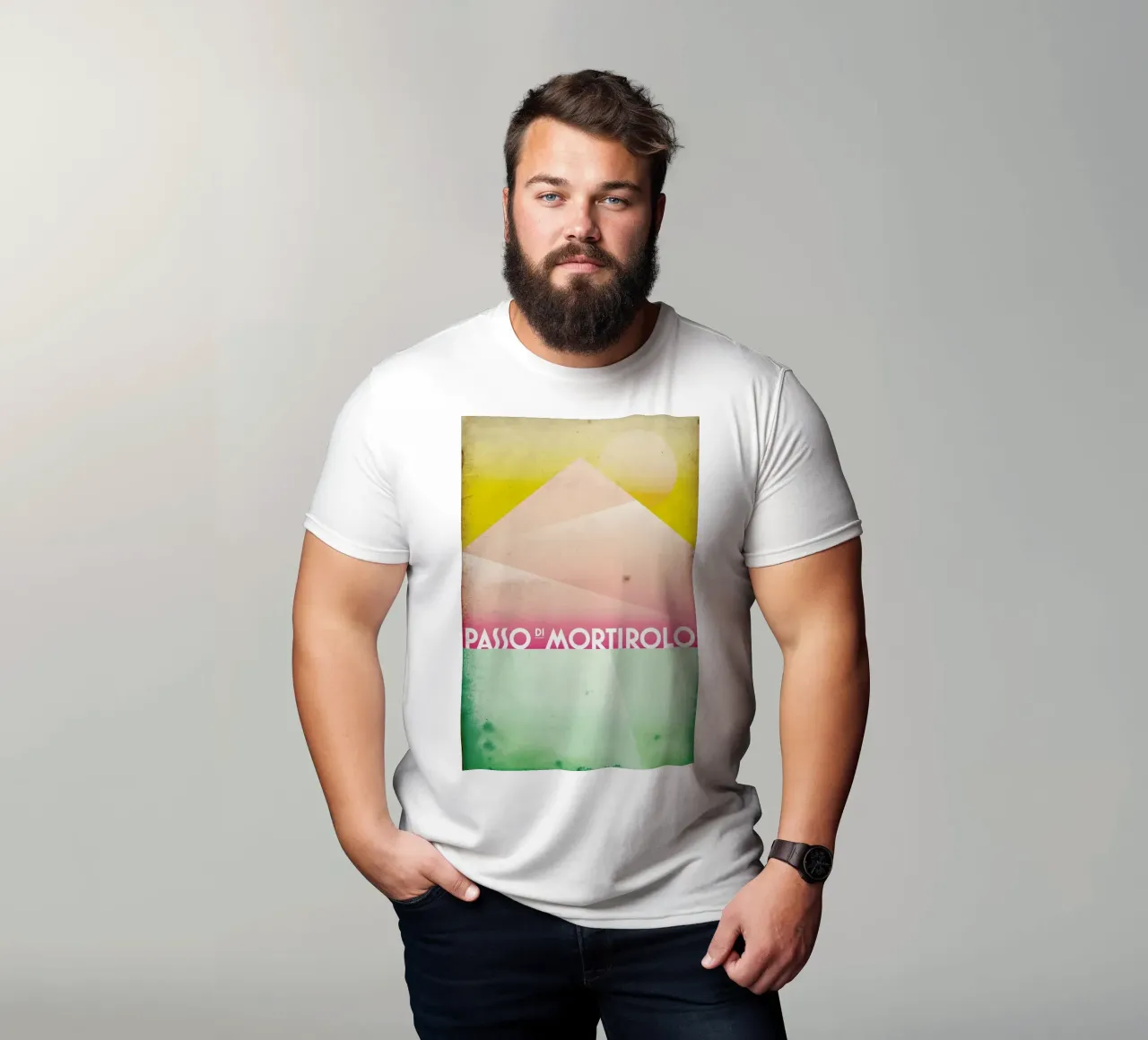 Passo di Mortirolo t-shirt da Benjamin Andresen