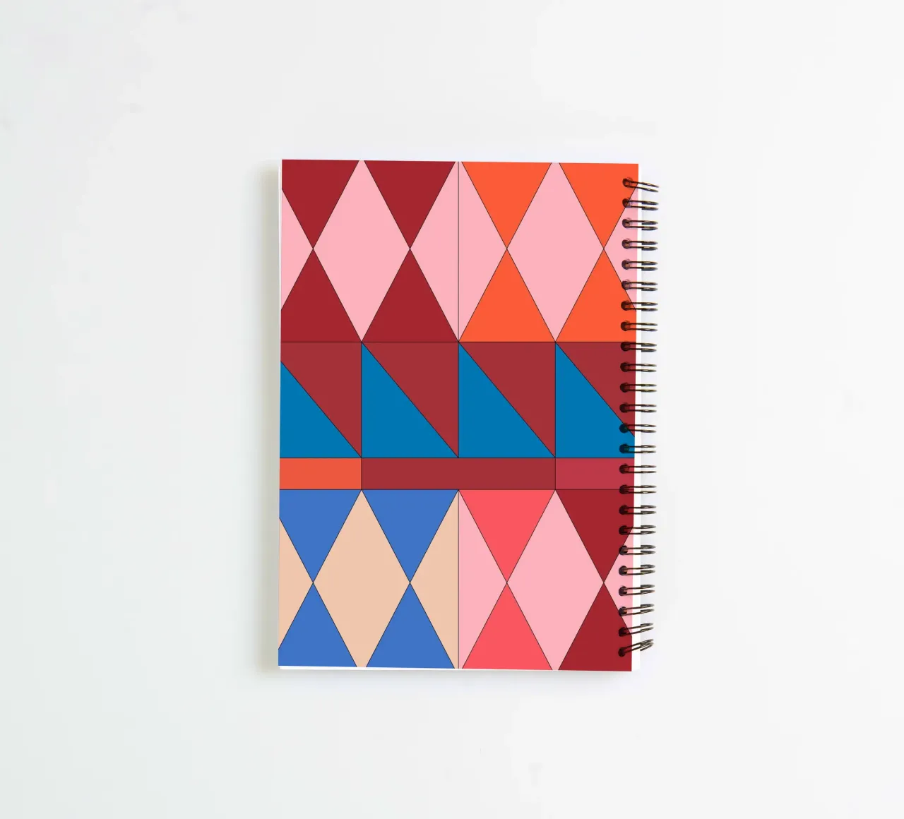 Geometric Abstraction 249 spiral notebook by Gaite