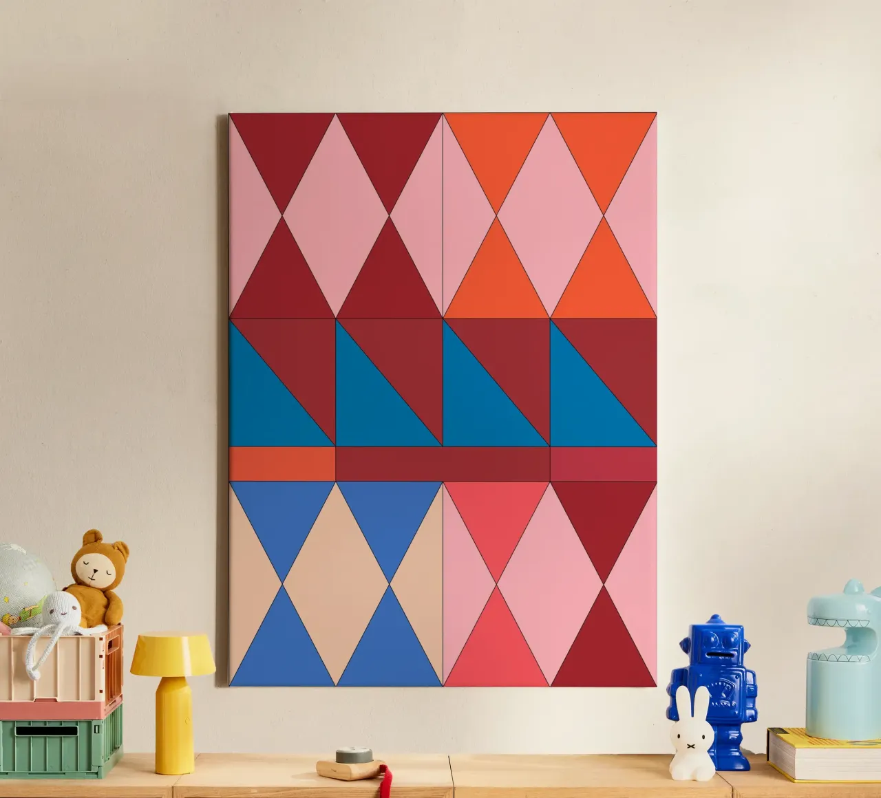 Geometric Abstraction 249 canvas by Gaite