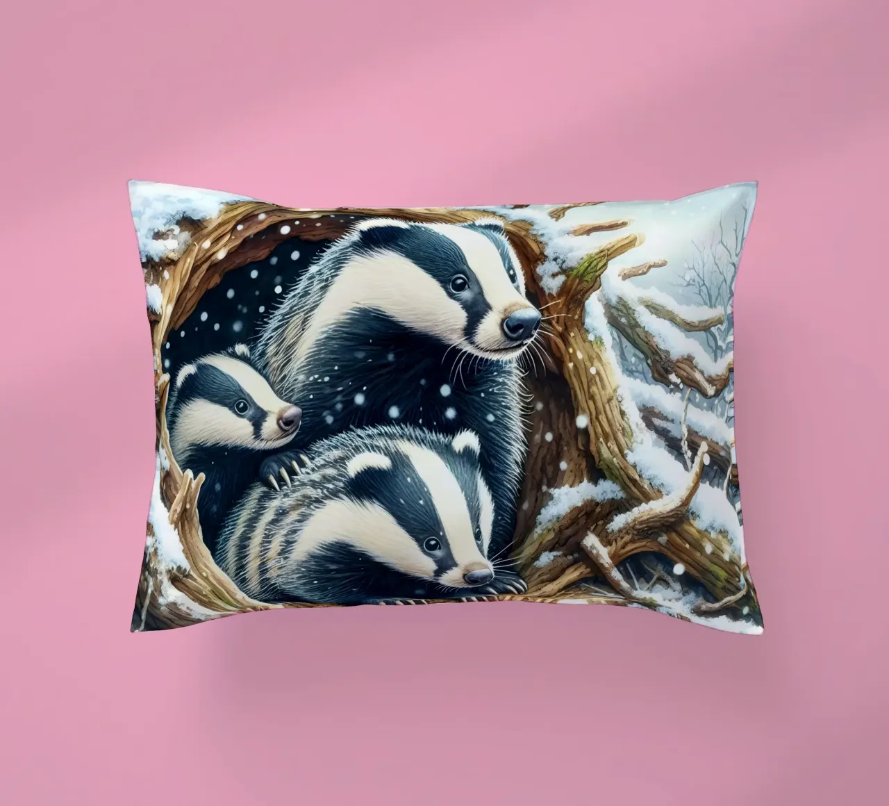 Tassi di Natale cuscino da ARTOMATIC
