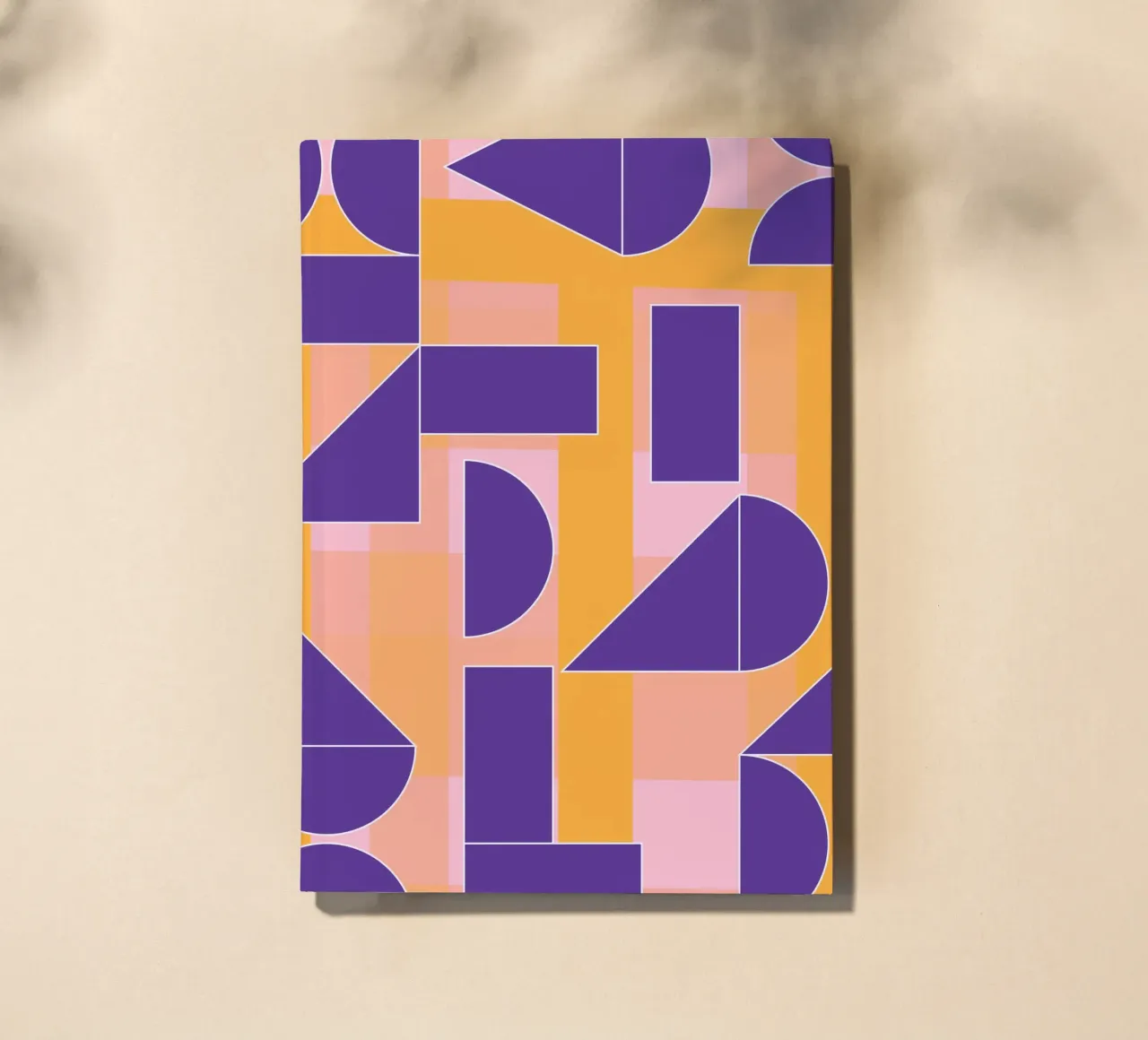 Geometric Abstraction 245 notebook by Gaite