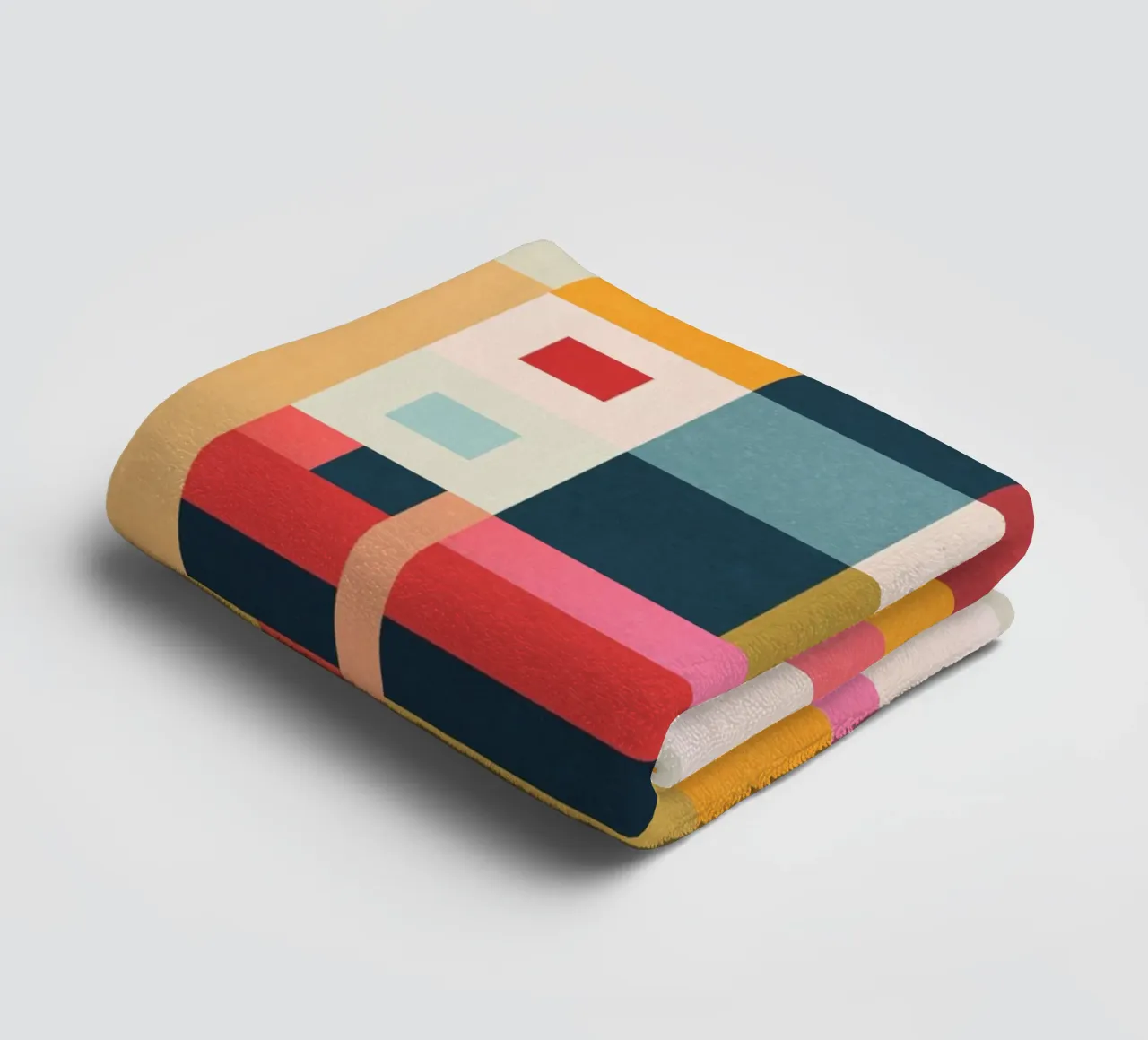 Geometric Abstraction 216 towel by Gaite