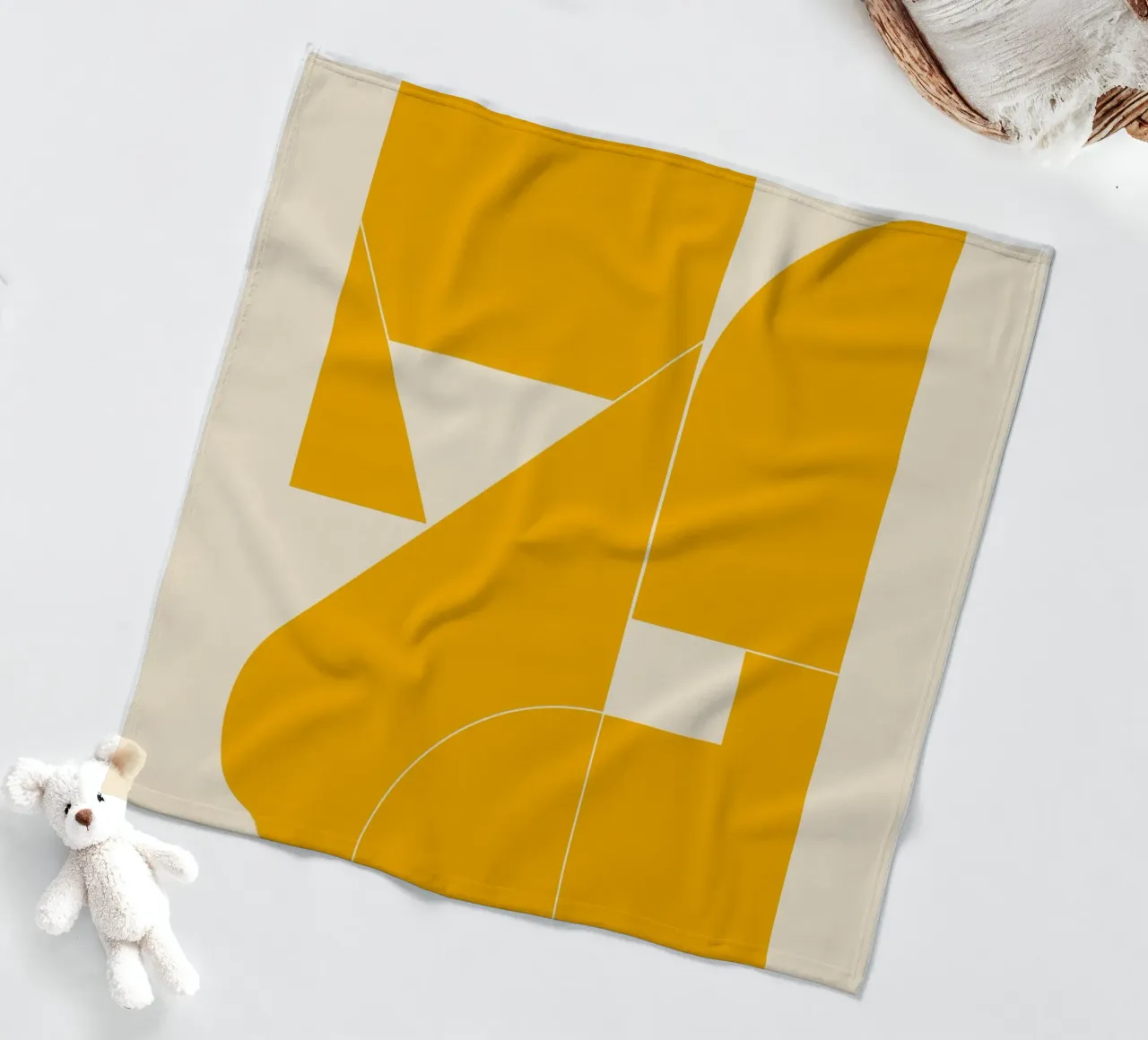 Minimalist 33 fleece blanket by Gaite