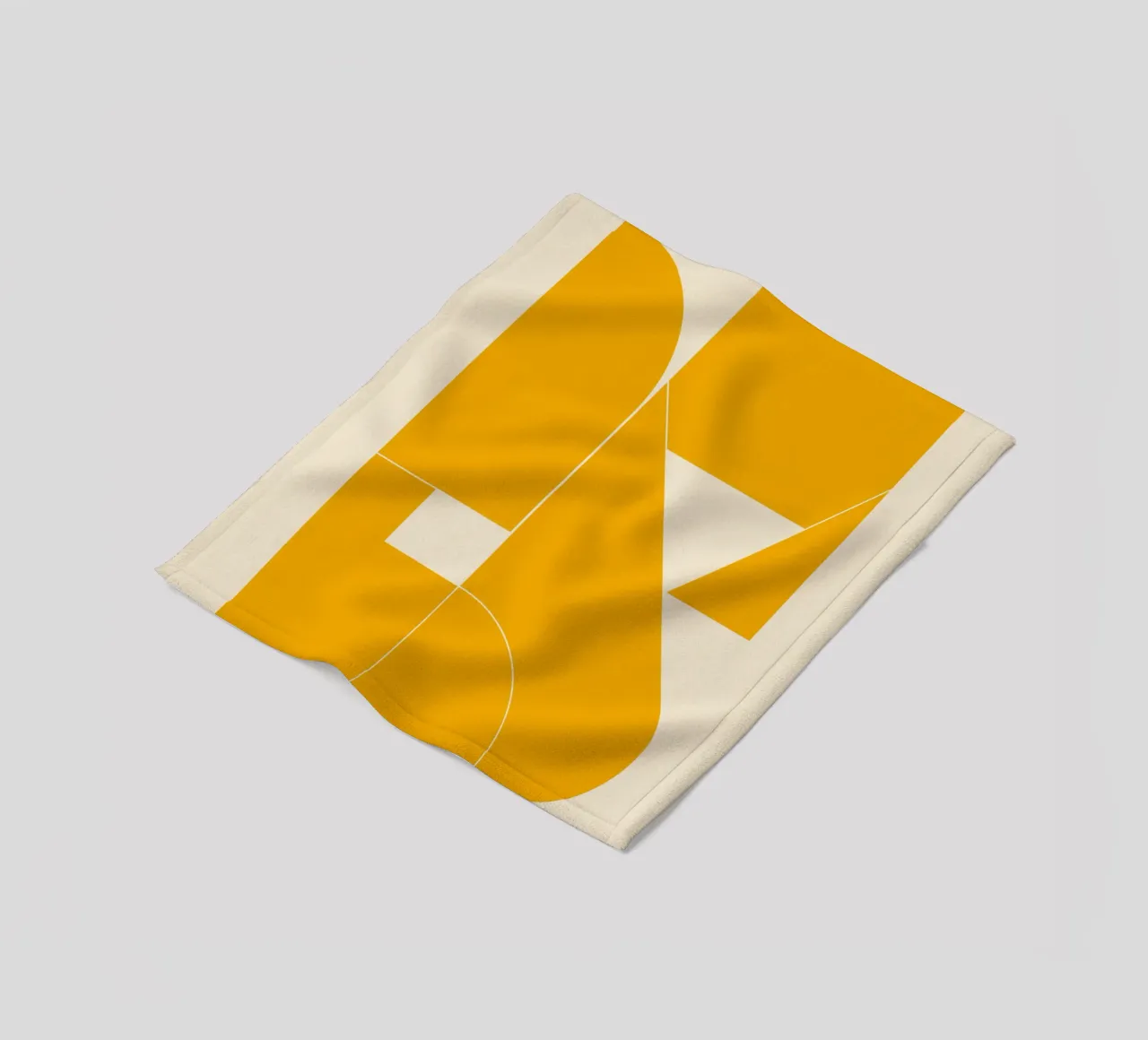 Minimalist 33 fleece blanket by Gaite