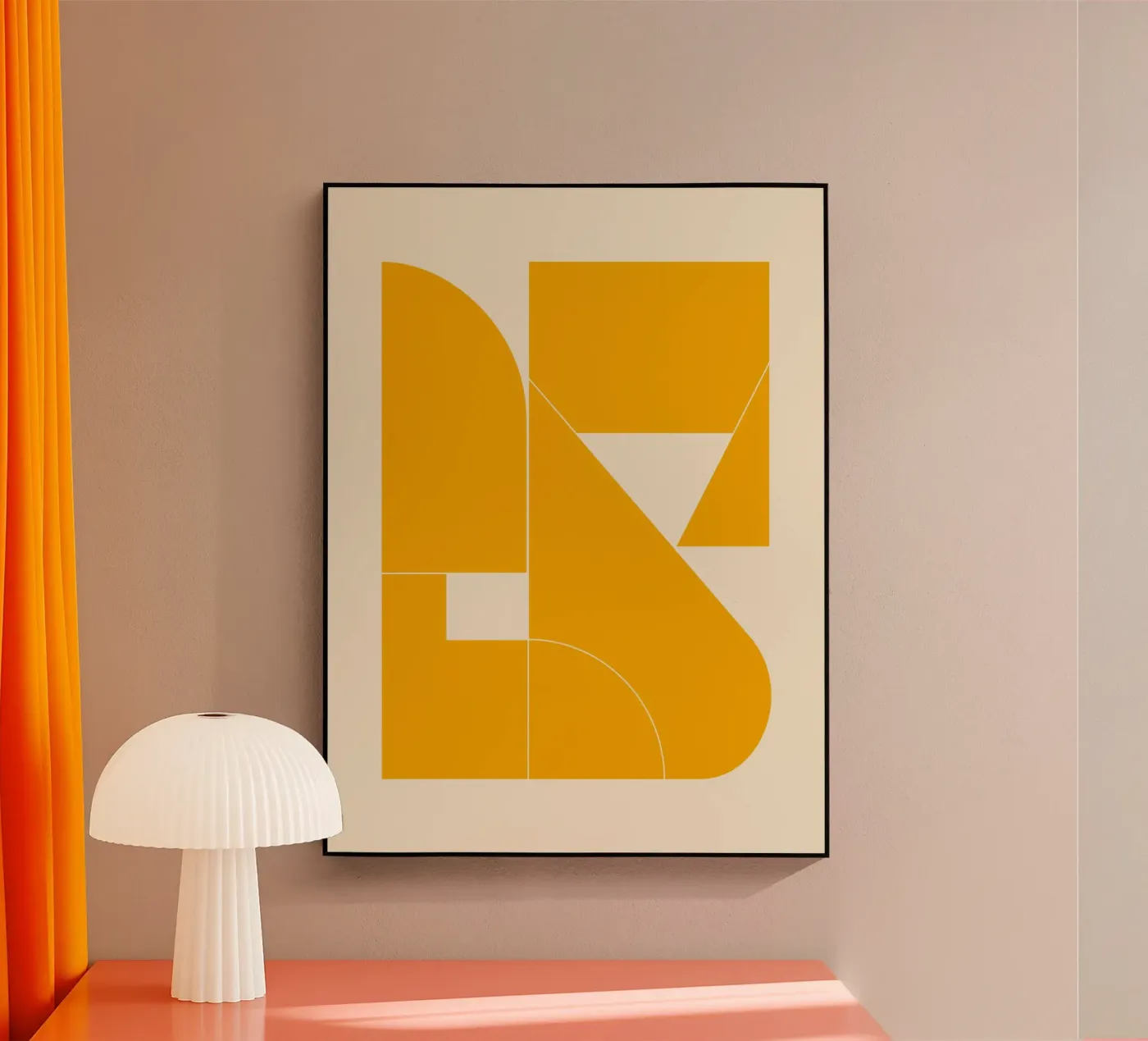 Minimalistisch 33 acryl van Gaite