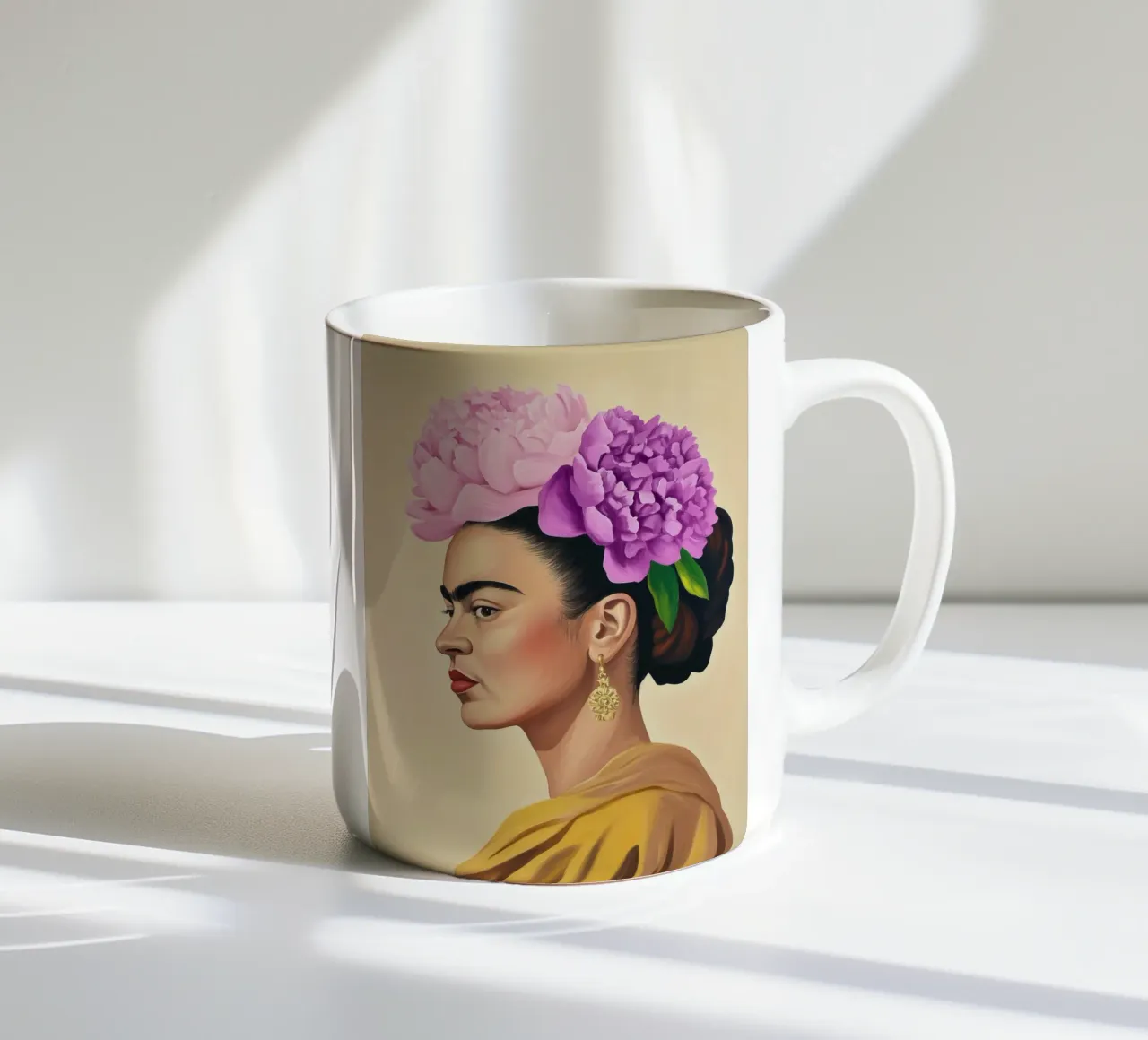 Fiori iconici Frida tazza in ceramica da Carinaprint