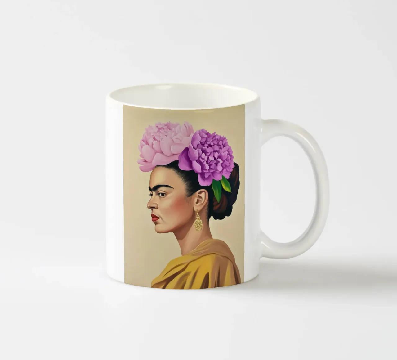 Fiori iconici Frida tazza in ceramica da Carinaprint