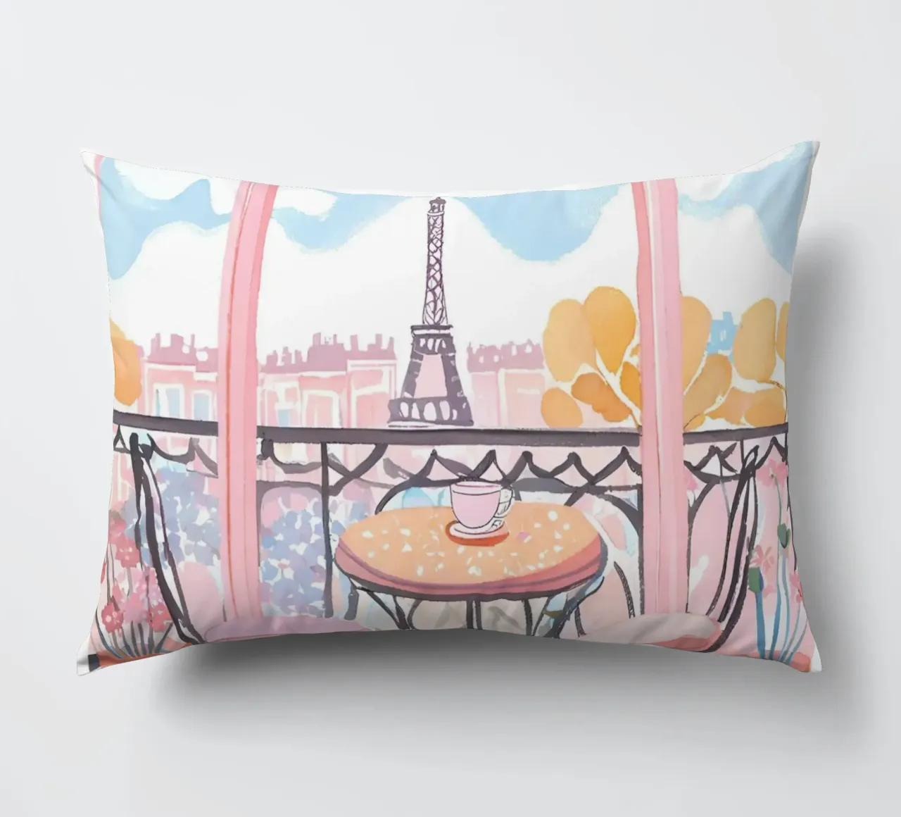 Parigi La Vie Est Belle cuscino da Bella Studio